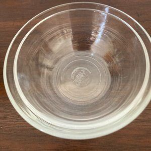 Pair of nesting prep dishes  - made in France